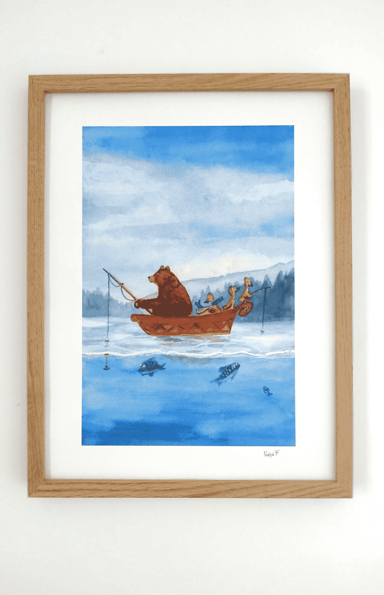 L'Ours à la pêche